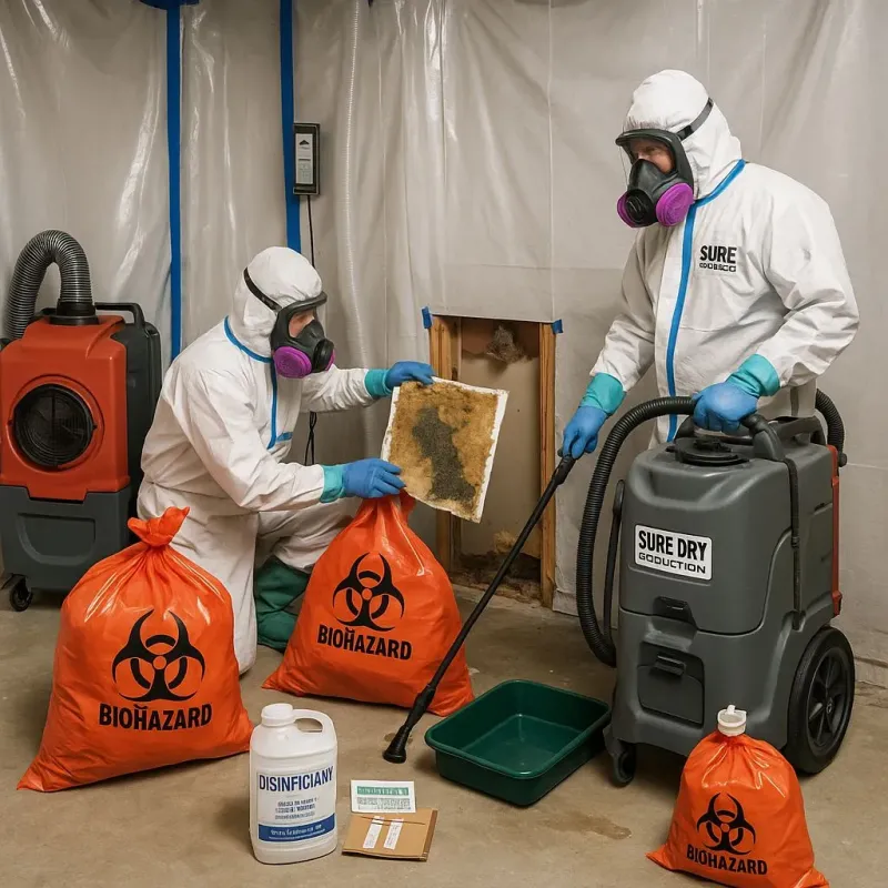 Contaminated Water Handling Protocols process in Edgemoor, DE