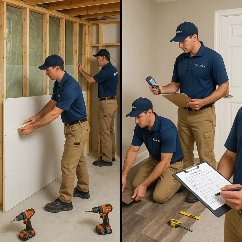 Repairs and Reconstruction process in Edgemoor, DE