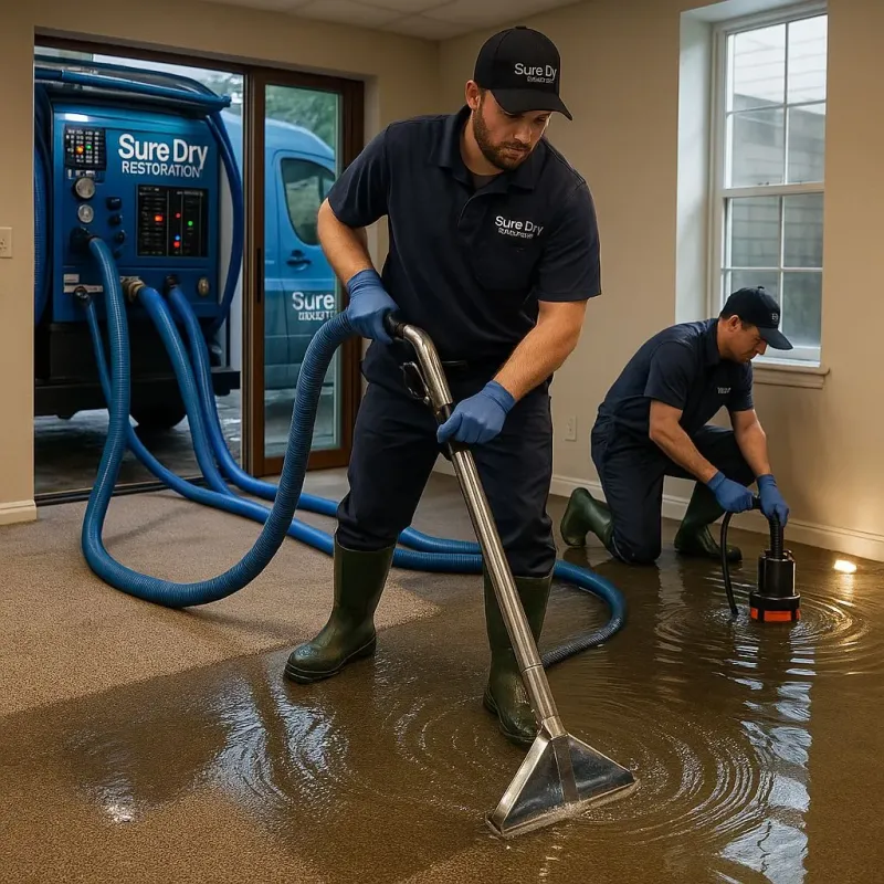 Water Extraction and Removal process in Edgemoor, DE